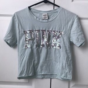 Vs PINK bling crop top